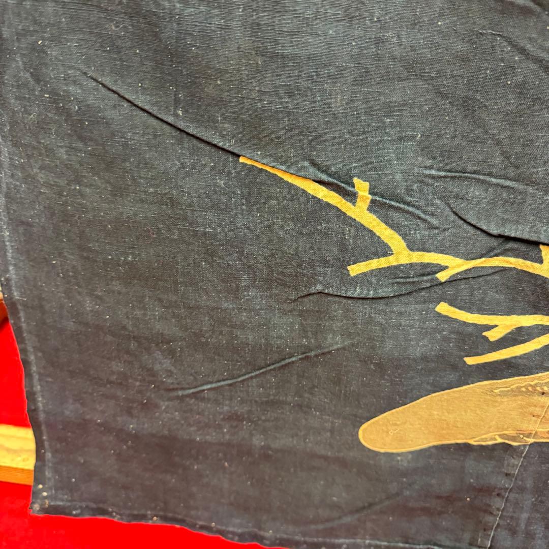 蝶々　筒書き　襤褸　古布　ハサミ