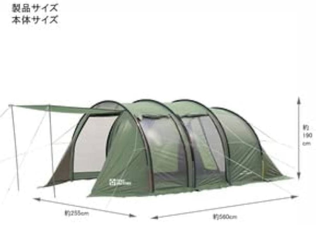 テントファクトリー　2ルームテントL