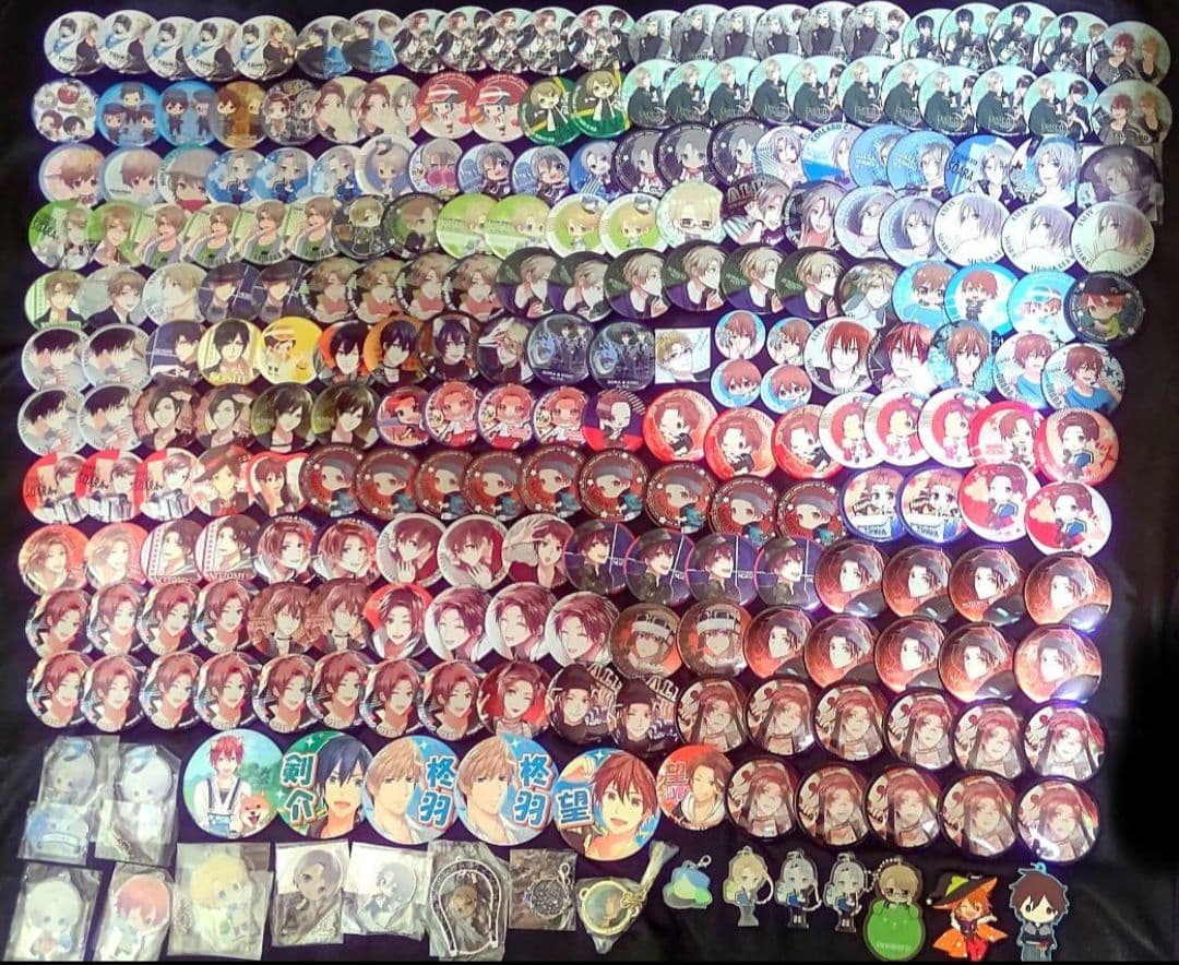 七瀬望 大原空 八重樫剣介 神楽坂宗司 藤村衛 缶バッジ 帝国 ツキプロ 特典