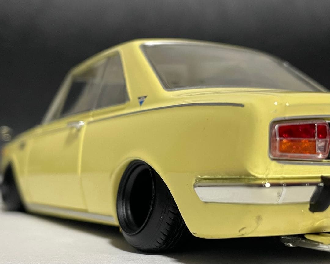 1/24 アシェット 国産名車 TOYOTA 1600GT 改 カスタム 旧車