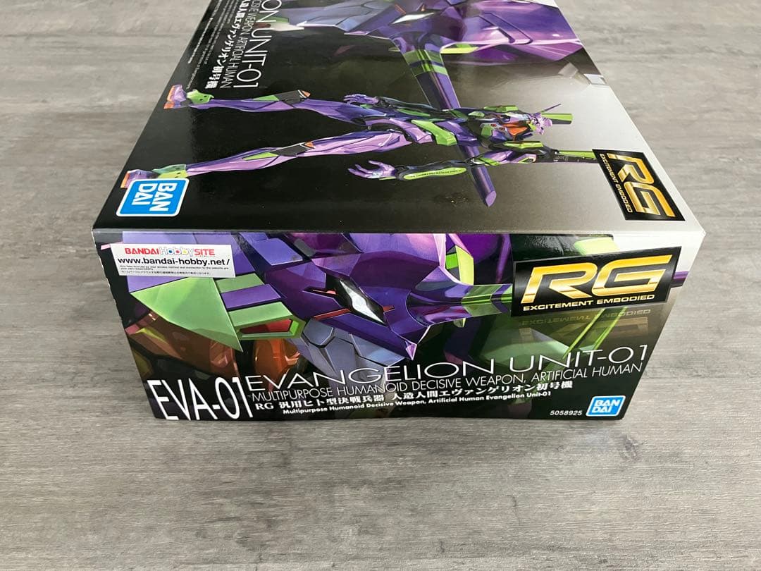 エヴァンゲリオン初号機 RG プラモデル デカール付属