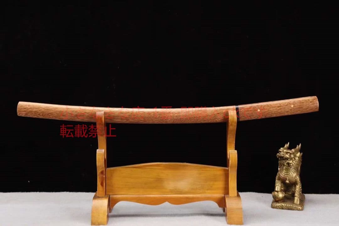 m T10焼刃花梨木連体居合武士刀