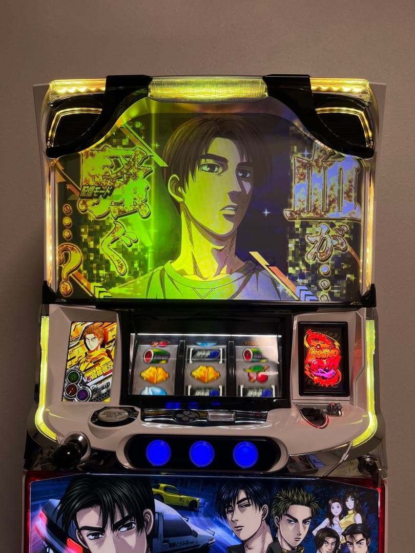 (ロードまめ)イニシャルdスロット実機　ジャンク