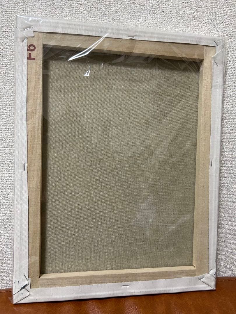 スプレーアートエデン　猫　F6原画　キャンバス　額付き　未開封