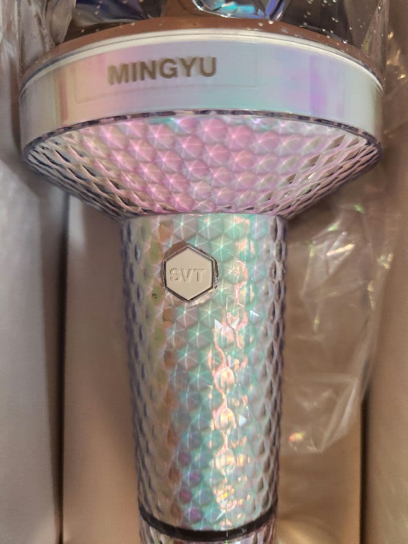 SEVENTEEN　ペンライト ver1.ver2 銀テープ　セット　おまけつき