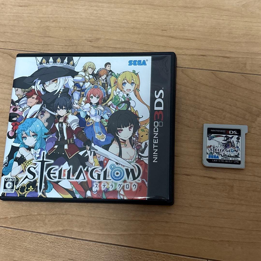 ステラグロウ 美品 ニンテンドー3ds STELLA GLOWゲームソフト セガ