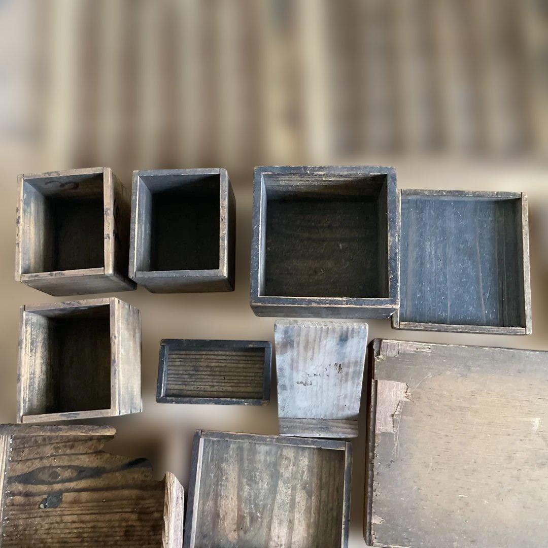 【ゲリラ品w】活版印刷所から出た木のもの　色々　50個くら-2【活版印刷】