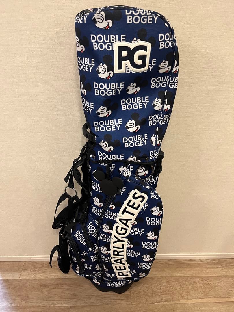 【超美品】PEARLY GATES DOUBLE BOGEY キャディバッグ