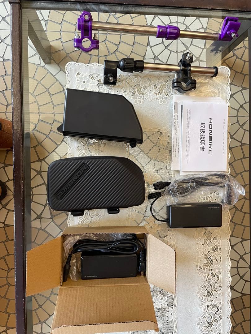 HONBIKE 電動アシスト自転車 シティタイプ 付属バッテリー付き