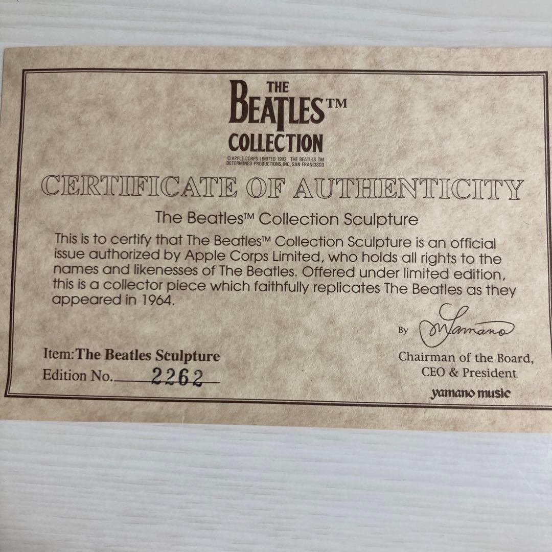 茶葉さま専用　ザ・ビートルズバスト像未開封品