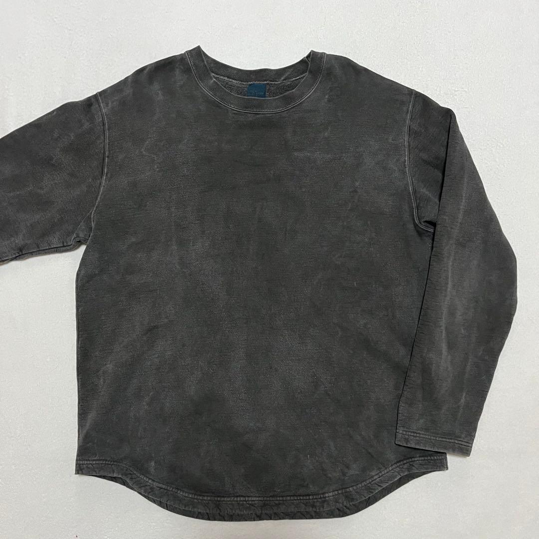 GOOD ON グッドオン スウェット L 後染め ブラック 黒 日本製