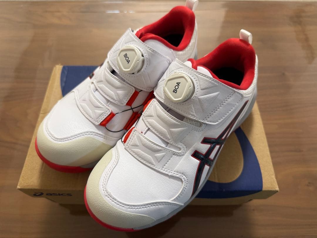 asics アシックス 安全靴 ウィンジョブ CP307 ホワイト 23cm