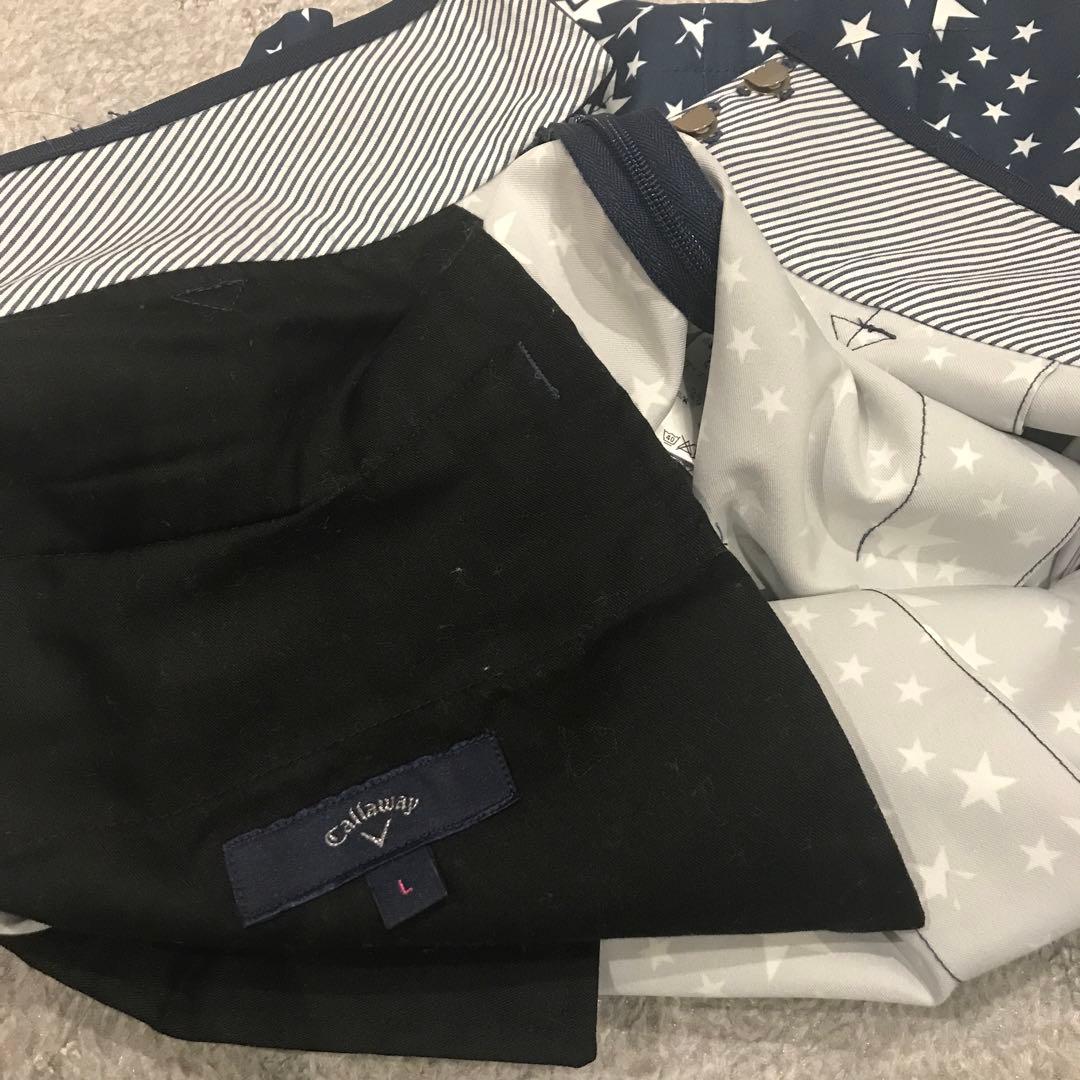 未使用級キャロウェイ【セットアップ】レディースゴルフウェア上下セット★ Lサイズ