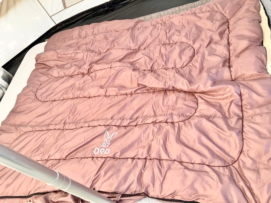 DOD 寝袋 ブラウン 調整可能ストラップ