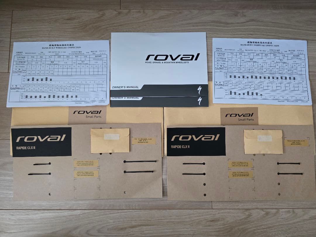 Roval Rapide CLX２ ホイールセット