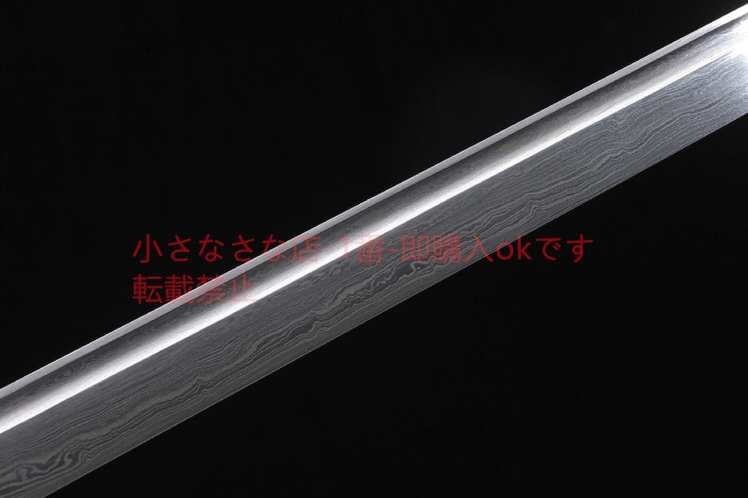 君弘唐横刀赤木銅装彫刻百錬模様鋼 古兵器 武具 刀装具 日本刀 模造刀 居合刀