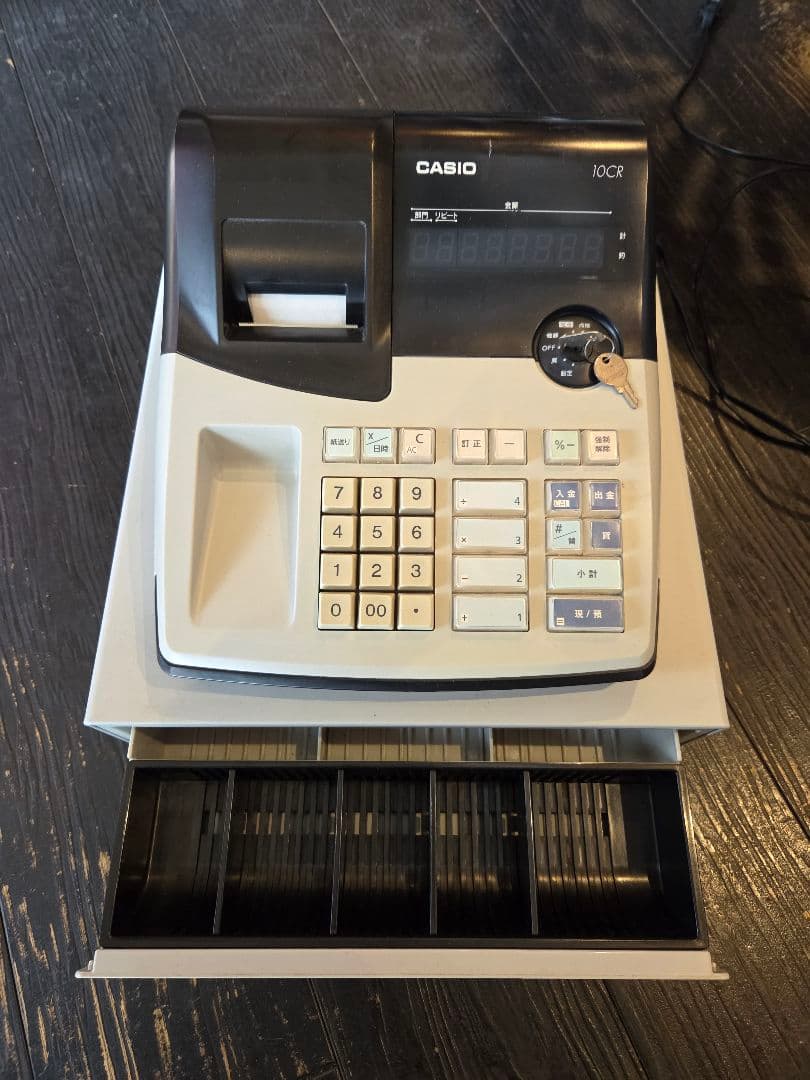 CASIO 10CR レジスター