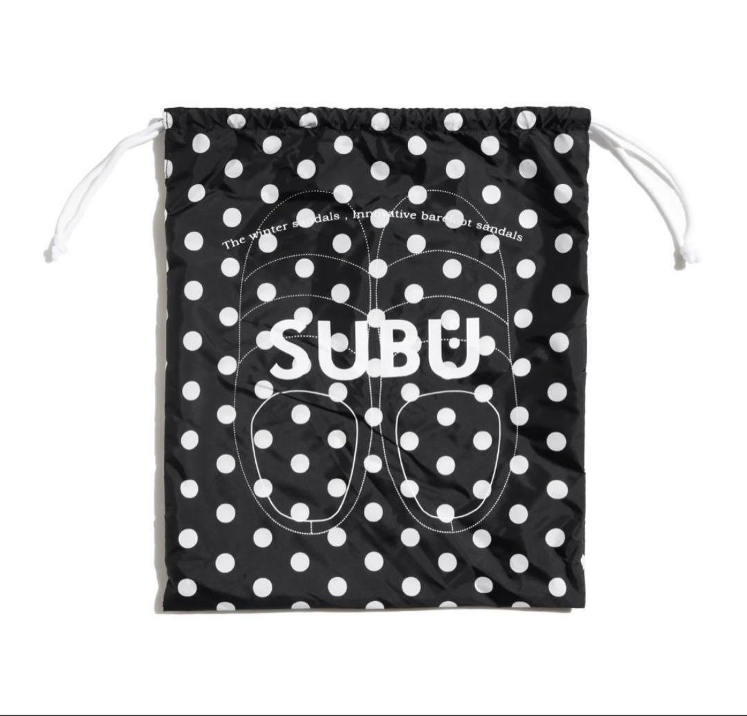 【新品未開封】SUBU ドット水玉 0サイズ22〜23.5㎝ サンダルスリッポン