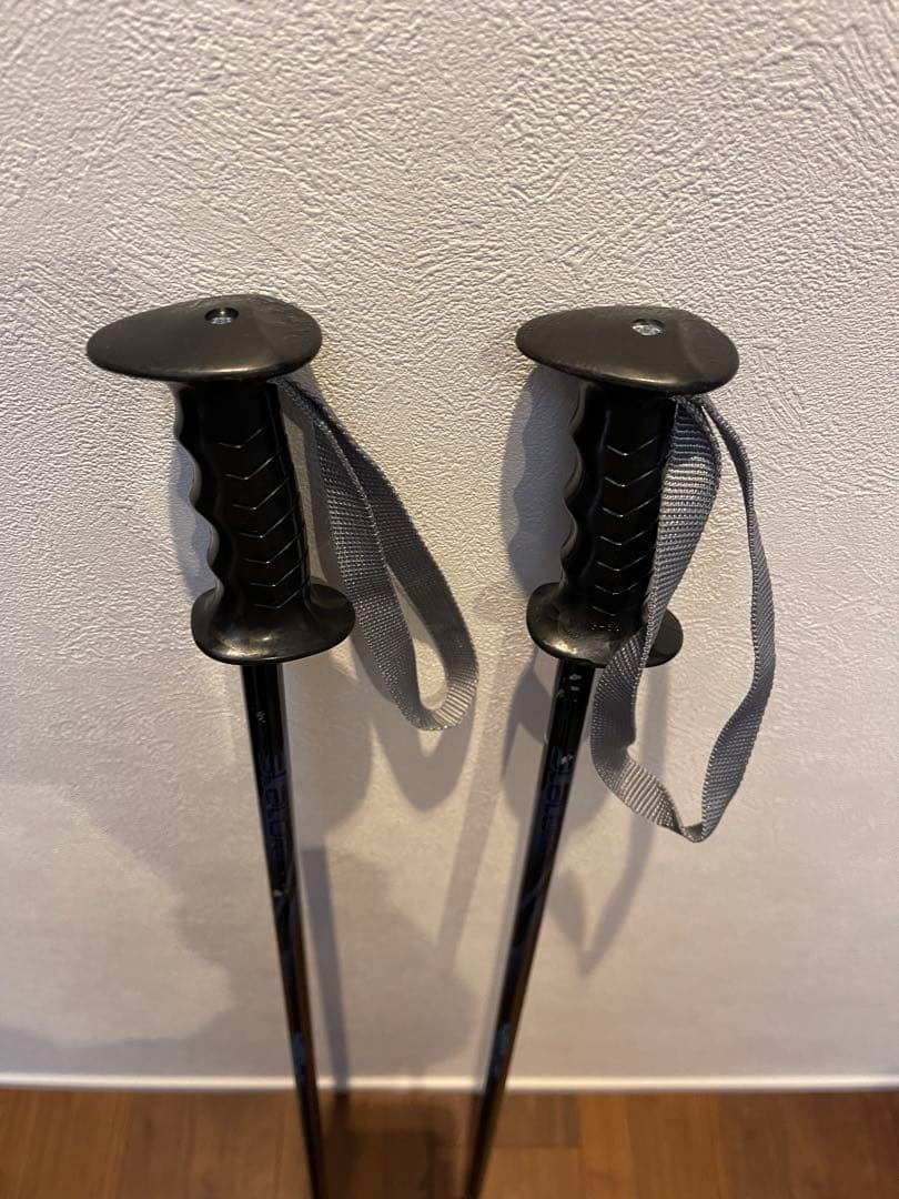 NISHIZAWA 子供用スキー板 120㎝　ストックセット ブラック ピンク