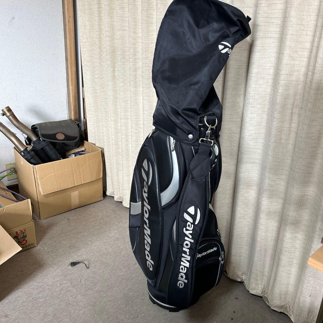 テーラーメイド　キャディバッグ　ゴルフバッグ　黒　TaylorMade