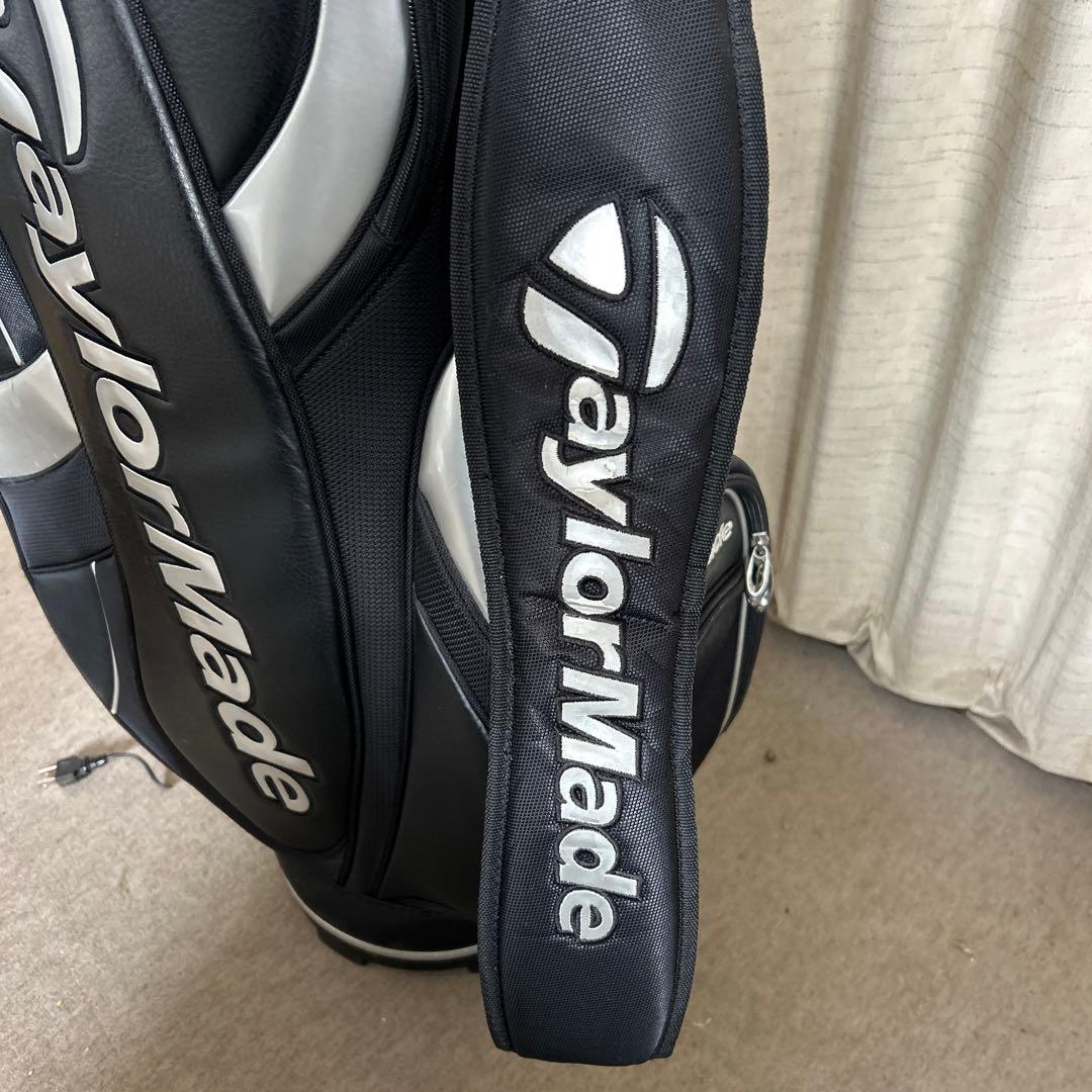 テーラーメイド　キャディバッグ　ゴルフバッグ　黒　TaylorMade