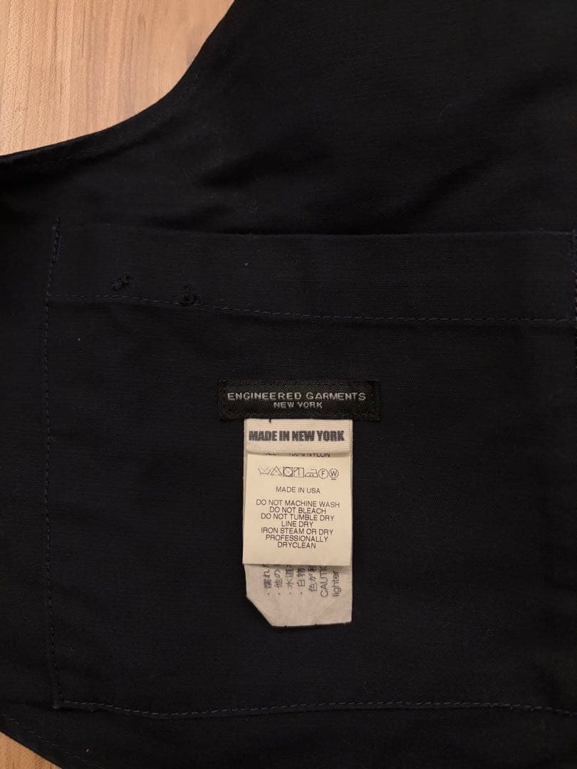 engineered garments ガーメンツ ベスト ネイビー