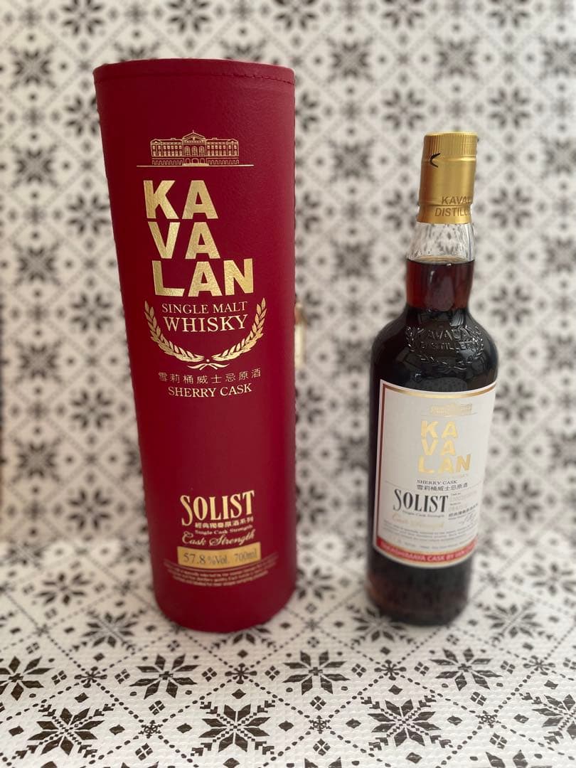 カバラン KAVALAN ソリストシェリー　700ml 台湾ウイスキー