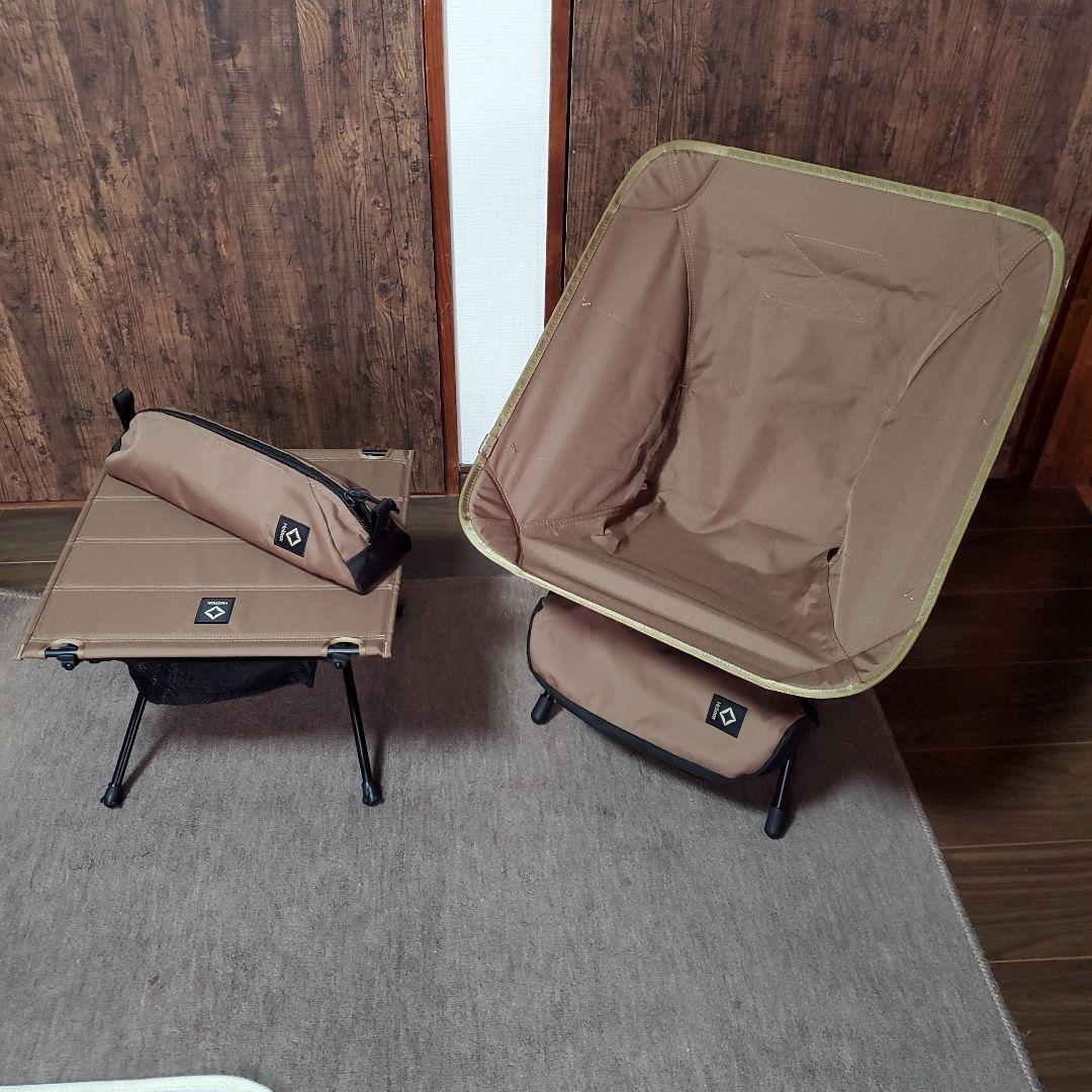 ヘリノックス【Tacチェア/テーブルtac,s】セット