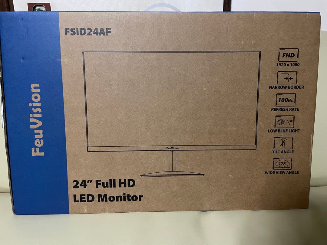 【新品・未開封】feuvision ゲーミングモニター 24インチ フルHD