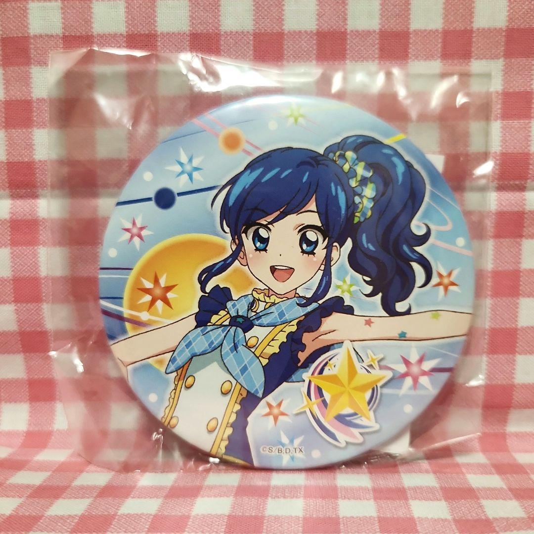 新品 アイカツ！ 霧矢あおい 缶バッチミラー オフィシャルショップ ガラポン