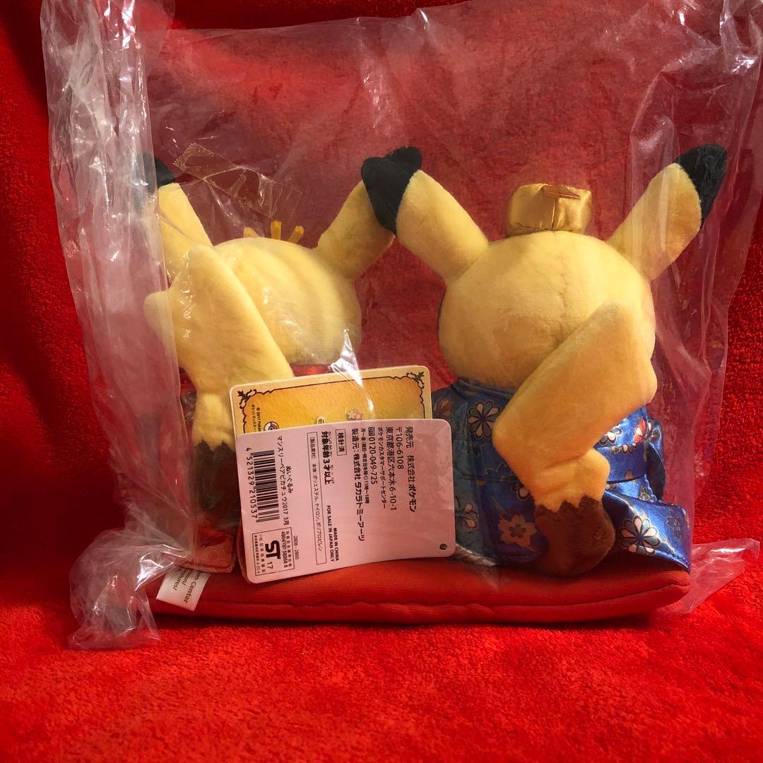 ポケモンセンター　マンスリーペアピカチュウ　3月