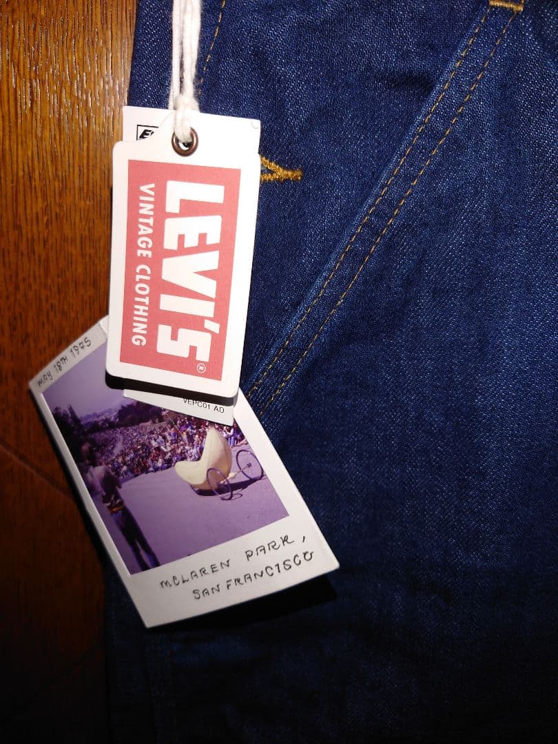 LVC リーバイス デニム オーバーオール 70s ワンウォッシュ 美品