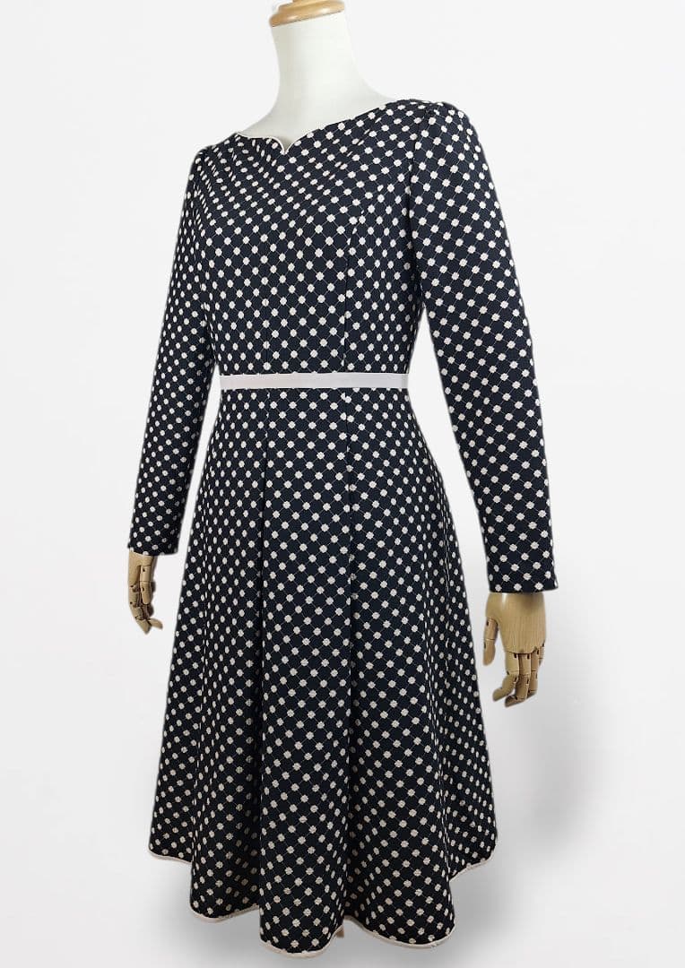 美品 TOCCA CLOVER STAMP ドレス