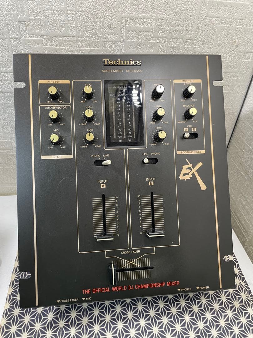 Technics テクニクス　SH-EX1200 メンテナンス　予備CHフェーダ