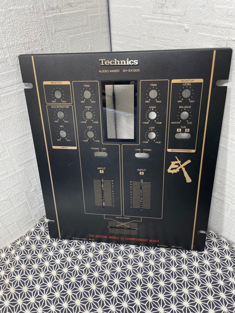 Technics テクニクス　SH-EX1200 メンテナンス　予備CHフェーダ