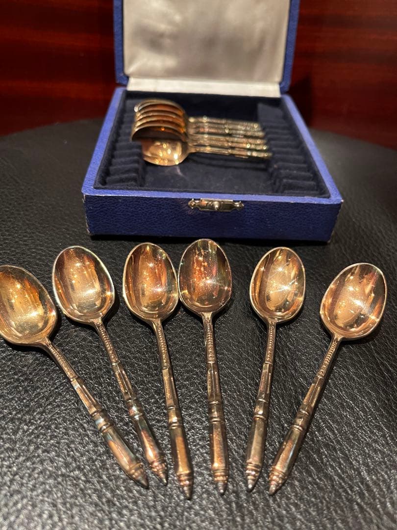 エルキュイ　ERCUIS シルバープレート　スプーン　フランス　アンティーク