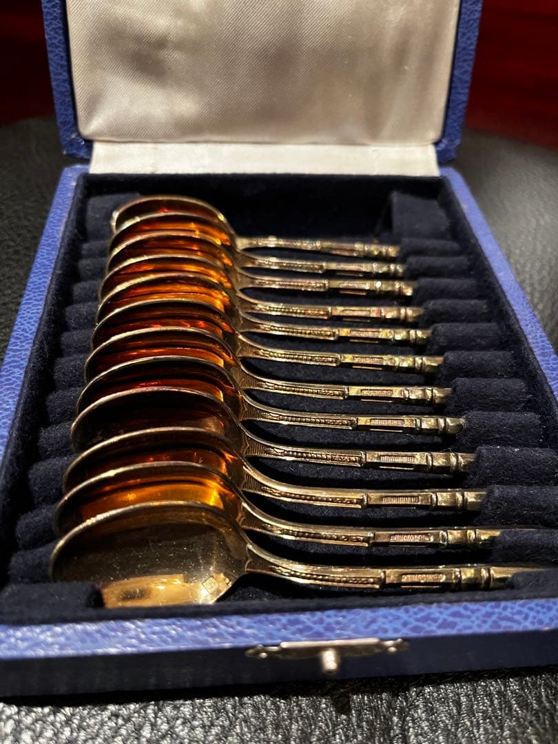 エルキュイ　ERCUIS シルバープレート　スプーン　フランス　アンティーク