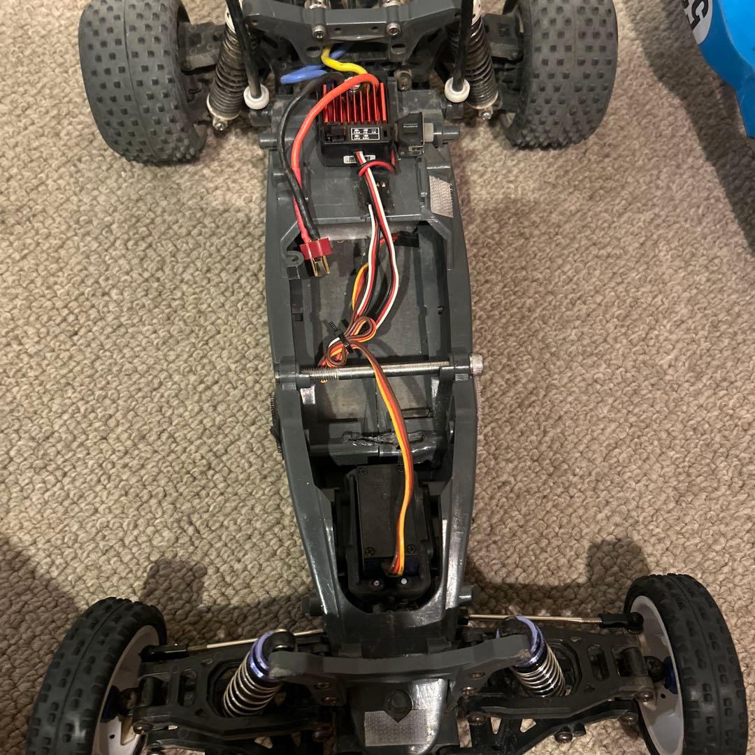 タミヤDT03レーシングファイター メカ付きスポチュン黒缶