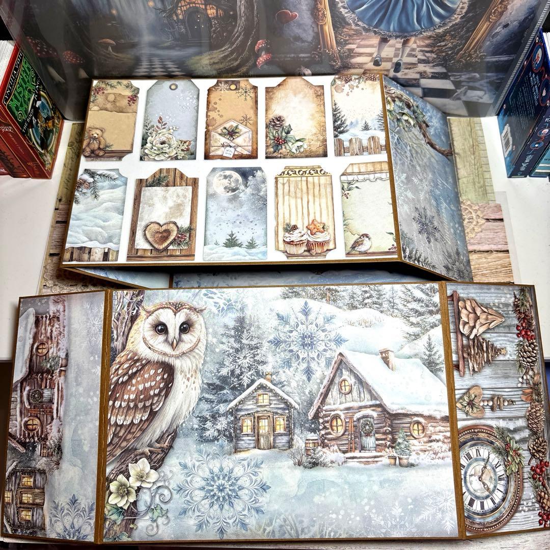 ４１０新スタンペリアTHEOWL’S HOUSEおすそ分け引き出し付収納ボックス