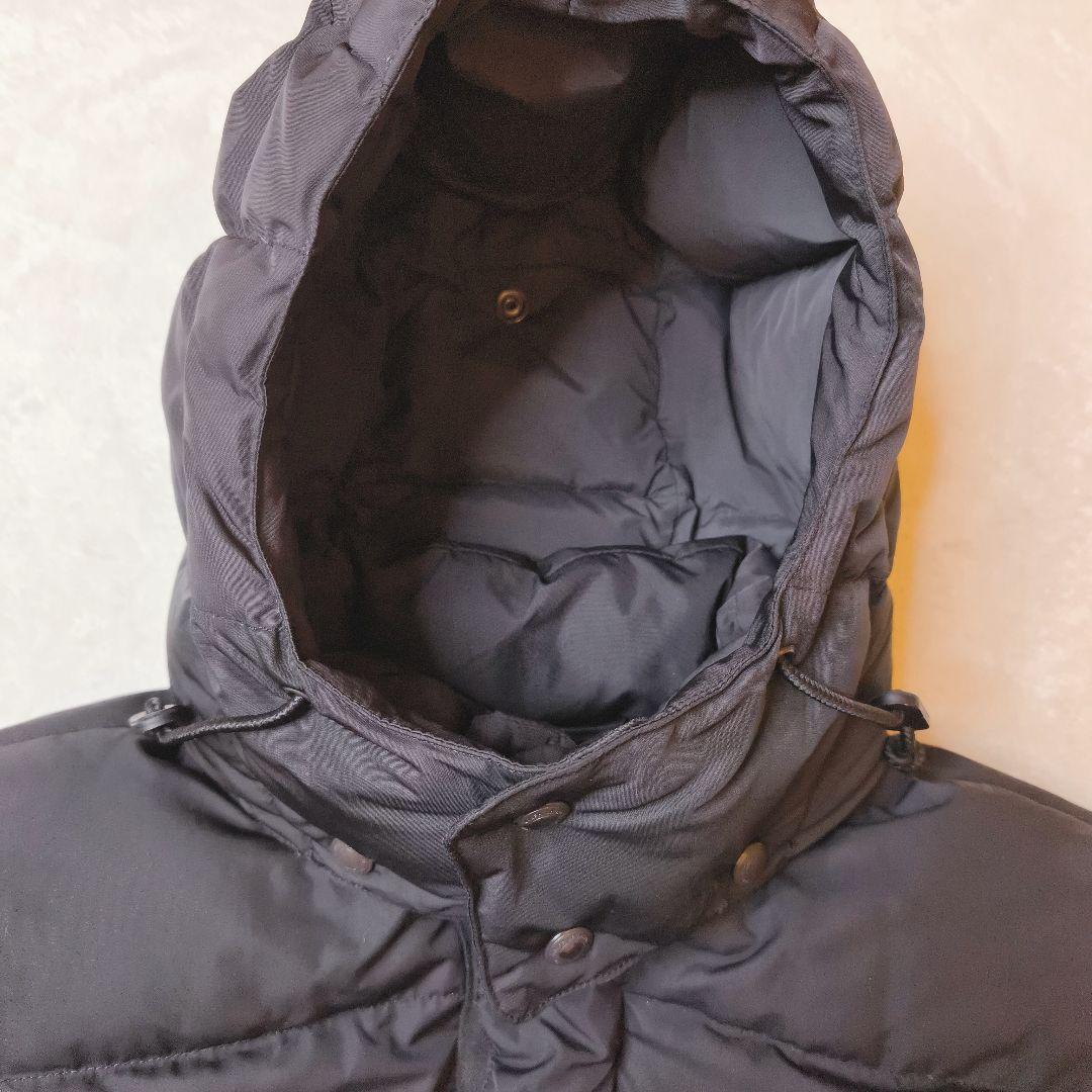 ポロラルフローレン ダウンジャケット 黒 M 刺繍ロゴ 肉厚