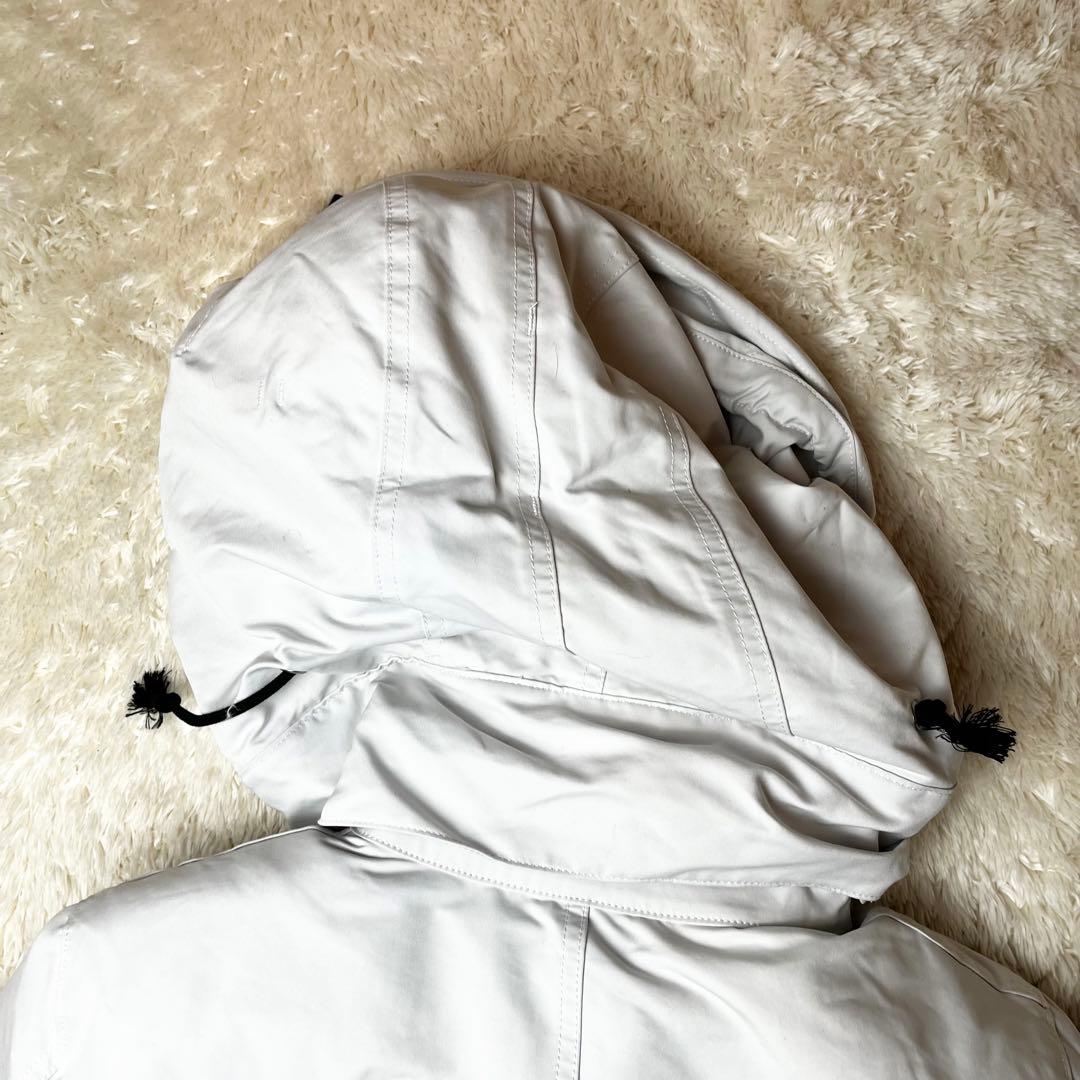 The Reracs リラクス　モッズコート　ボア　ライナー　アイボリー　多機能