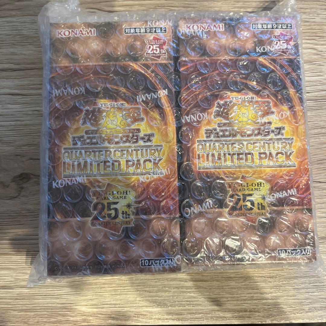QUARTER CENTURY LIMITED PACK 4箱シュリンク付き