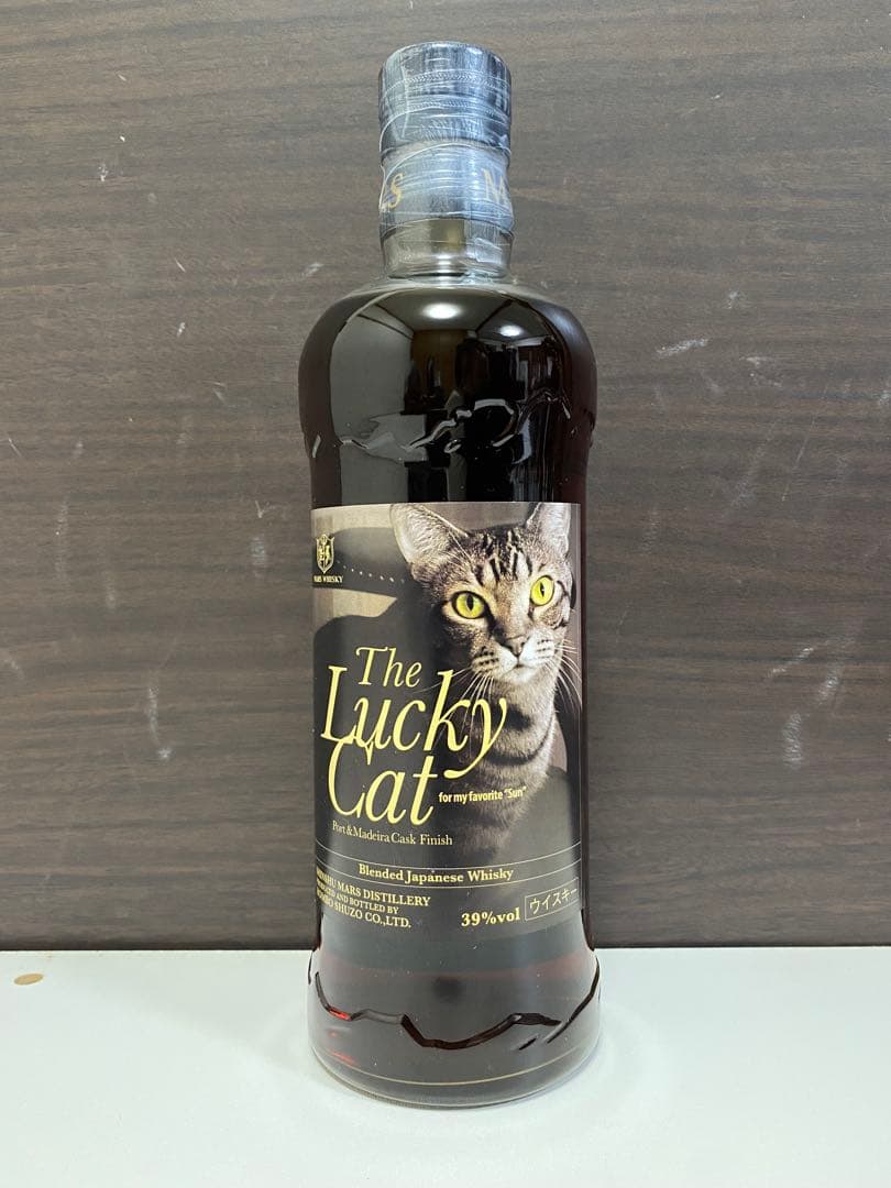 マルスウイスキー ラッキーキャット サン 箱あり