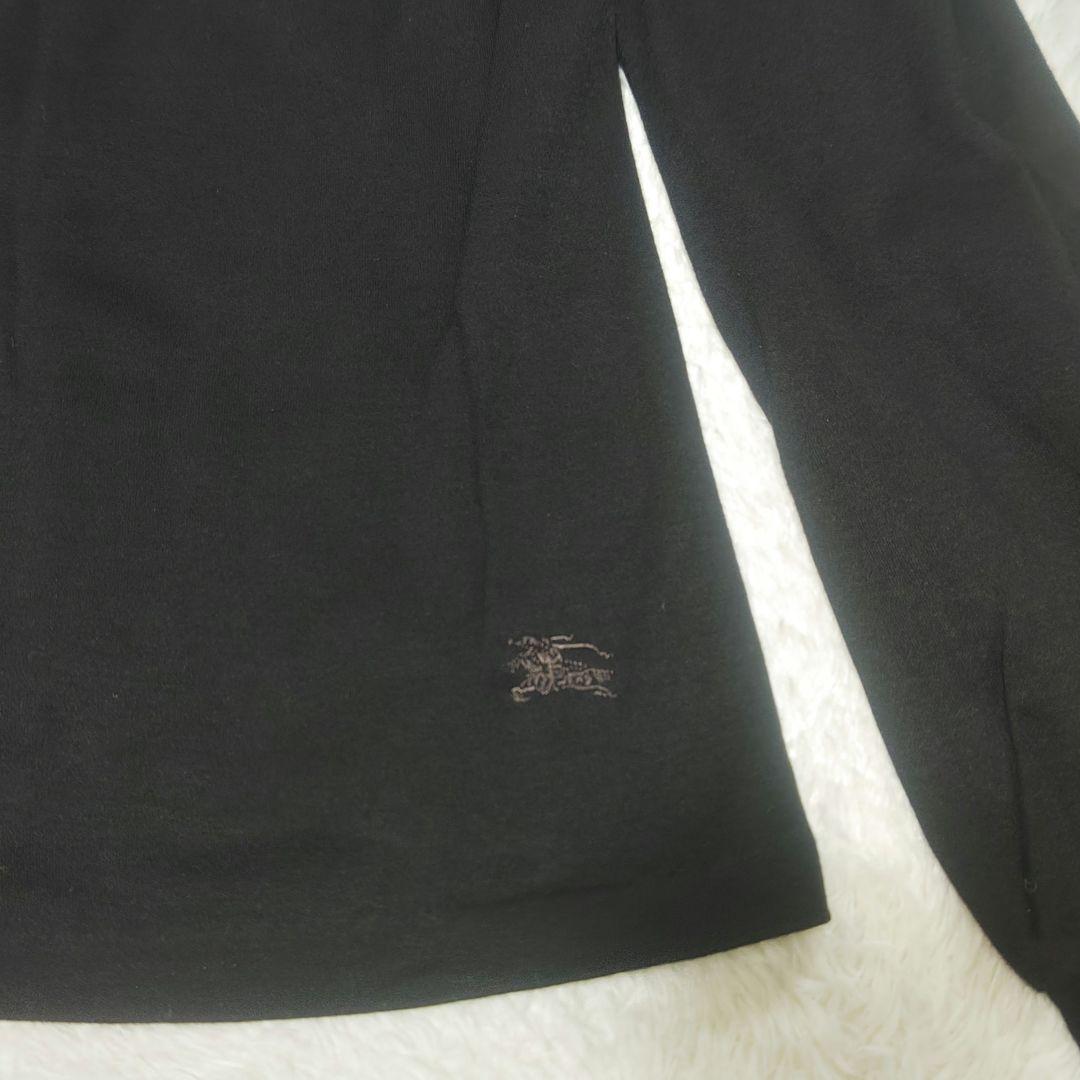 バーバリーブルーレーベル ボウタイ リボン 長袖 ノバチェック ホースロゴ