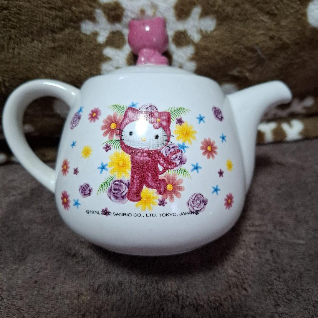 平成レトロ浜崎あゆみハローキティ ティーセット 陶器