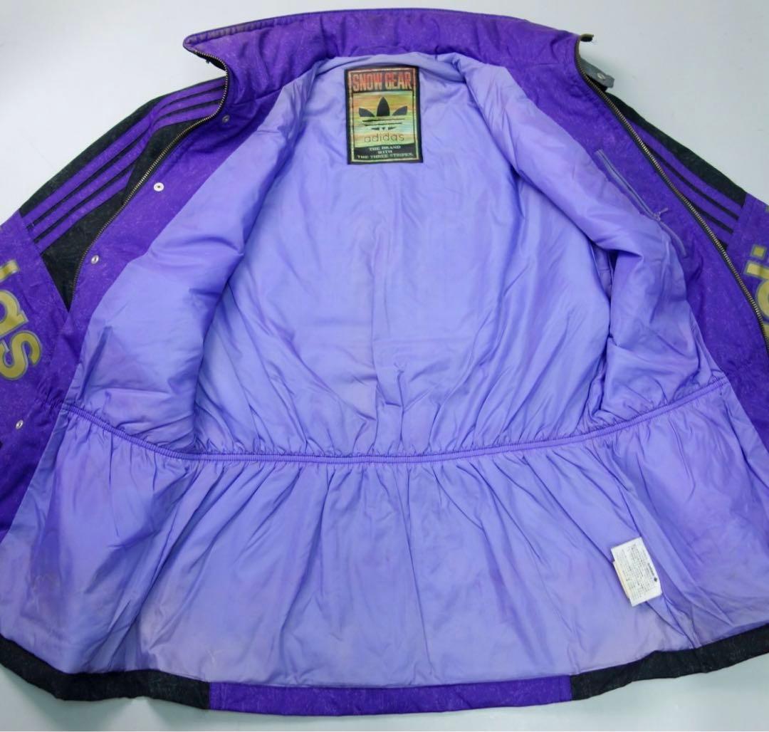 【希少入手困難】80s古着　アディダス　ジャケット　デサント製　スキーウェア　M