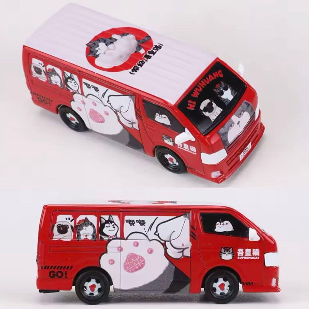 日本未発売品 トヨタ ハイエース ミニカー 5台セット