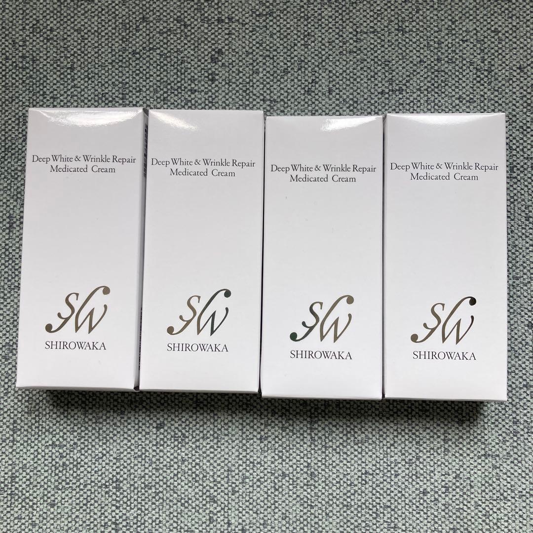 SHIROWAKA Deep White & Wrinkle Repa4個セット