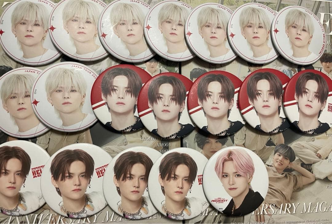 TREASURE ヨシ　まとめ売り　缶バッジ