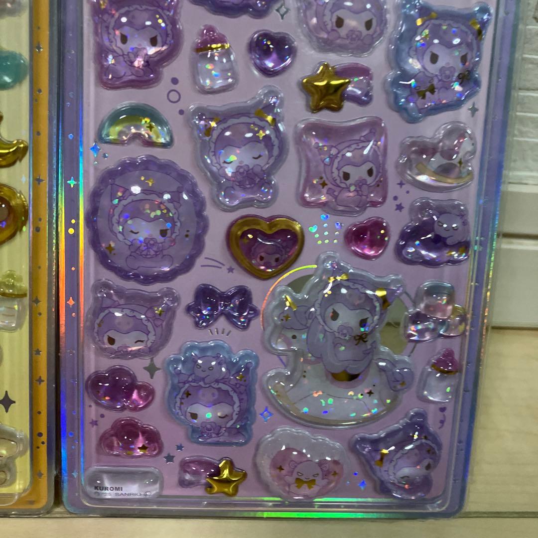 サンリオ　うるちゅるPOP SEAL ボンボンドロップシール　6枚セット